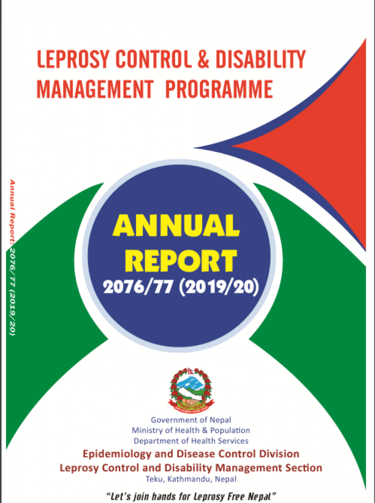 Leprosy Control & Disability Management Programme Annual Report: 2076/77 (2019/20)