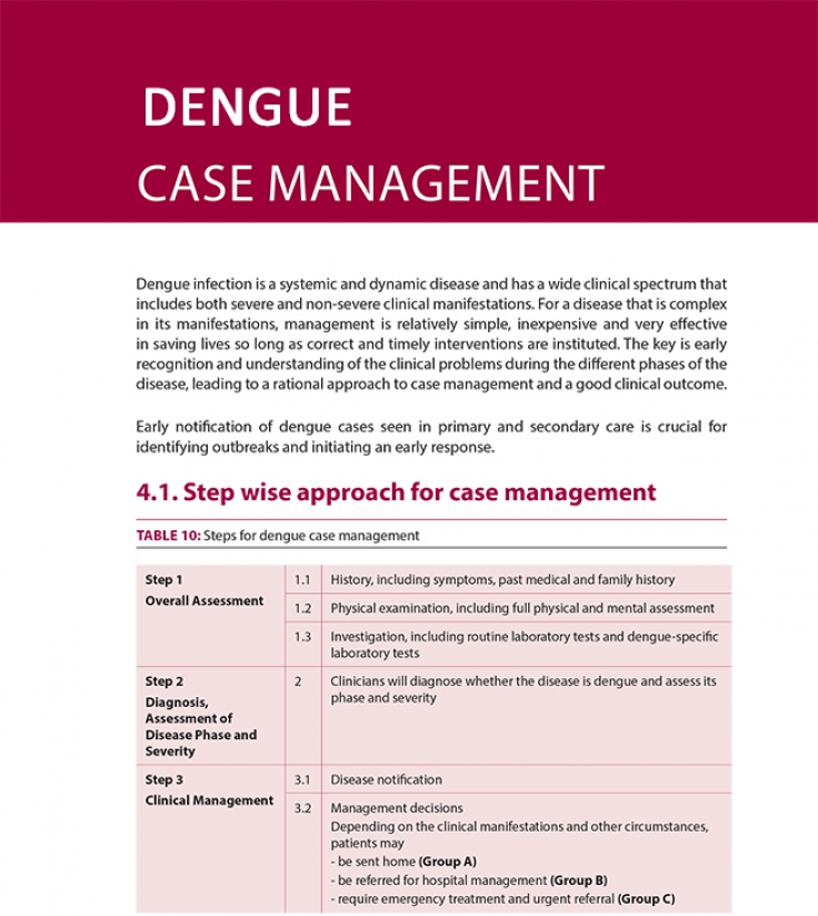 Dengue Case Management